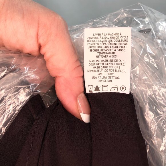 Reitmans | Plum Flowy Blouse (size L) - Picture 6 of 6